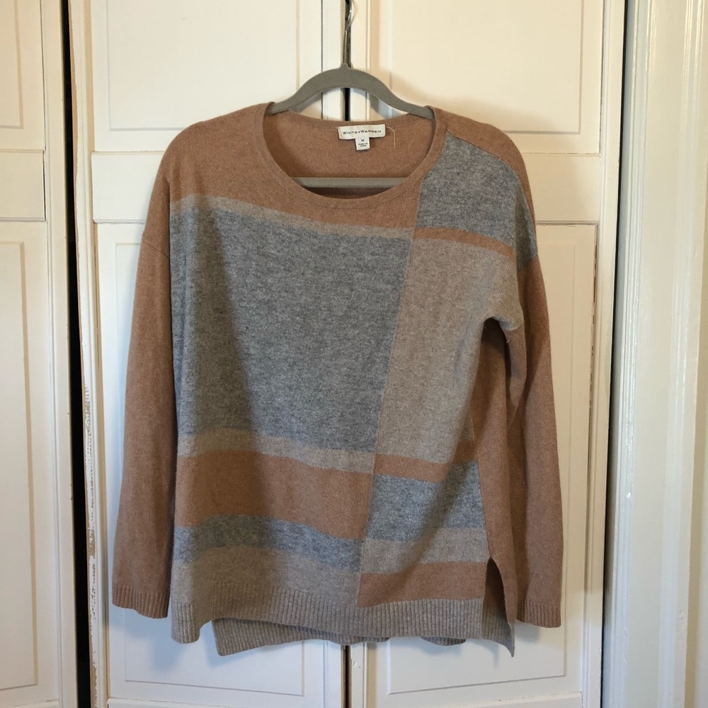 White + Warren 100% cashmere sweater